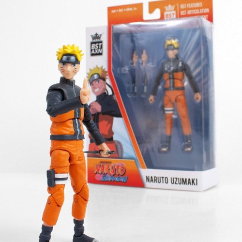 NARUTO SHIPPUDEN BST AXN NARUTO UZUMAKI ACTION FIGURE BY THE LOYAL SUBJECTS